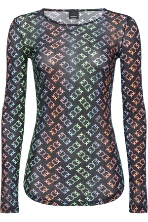 Pinko Love Birds bluse med monogram