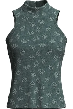 MACCAPANI Kendra top i jacquard med monogram