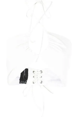 Manokhi Ruchet top med halterneck