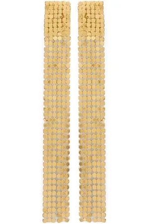 Jil Sander øreclips i mesh-design