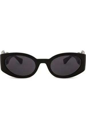 Moschino Cat-eye-solbriller med spænde