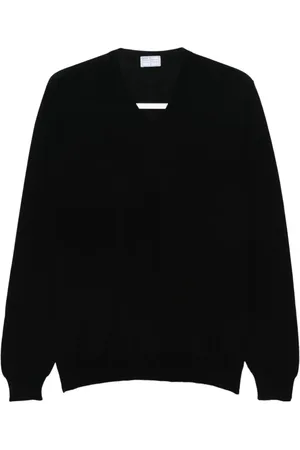 FEDELI Sweater med V-hals