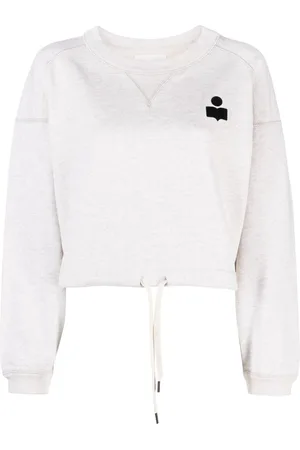 Marant Etoile Cropped Margo sweatshirt med snoretræk