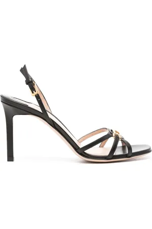 Tom Ford 90 mm sandaler med logoplade