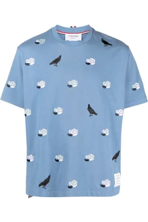 Thom Browne Rose & Raven T-shirt