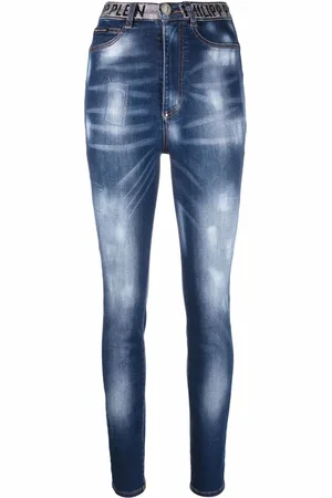 Philipp Plein Jeggings med høj talje