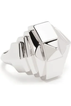 Statement Rockaway Pyramid-ring i sterlingsølv med nitter