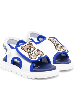 Moschino Lædersandaler med bamsemotiv