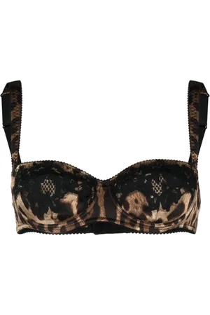 Dolce & Gabbana Balconette bh med leopardtryk