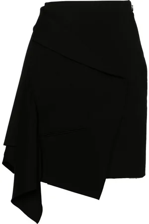 Alexander McQueen Kort asymmetrisk nederdel