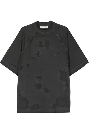 1017 ALYX 9SM T-shirt med korte ærmer og slitageeffekt