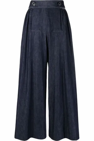 Maison Margiela Denimbukser med brede ben