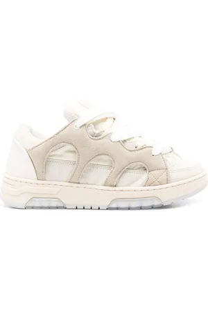 PAURA Low-top sneakers med præget logo
