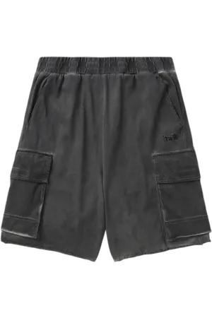 Izzue Cargo-shorts med cold-dye-effekt