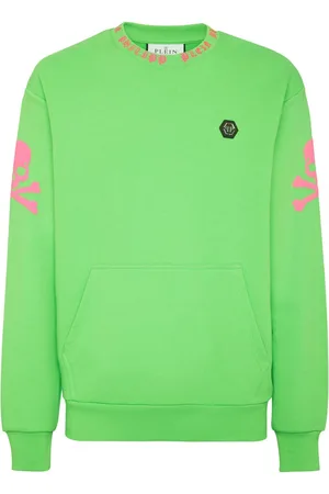 Philipp Plein Sweatshirt med dødningehovedtryk