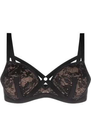 Marlies Dekkers Taboo push-up-bh med gennemsigtige blonder