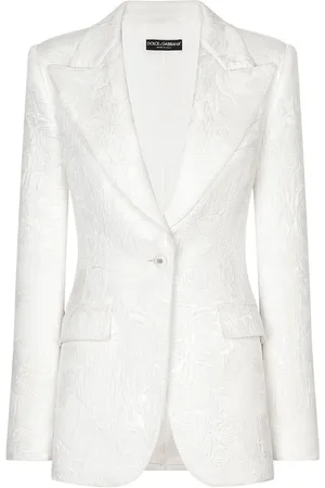 Dolce & Gabbana Turlington-blazer med blomster-brokade