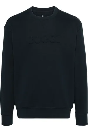 Boggi Milano Sweatshirt med præget logo