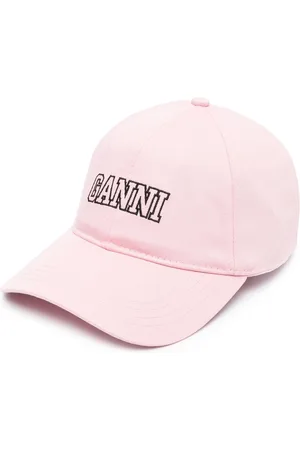 Ganni Baseballkasket med logobroderi