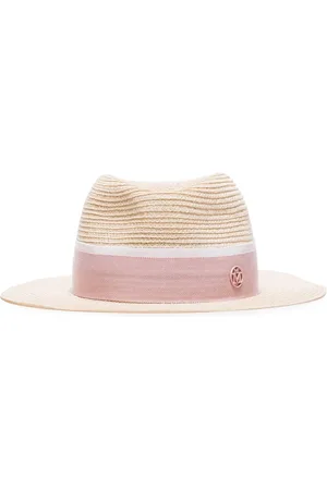 Le Mont St Michel Andre fedora-hat i strå