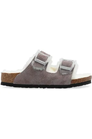 Birkenstock Arizona sandaler i lammesind