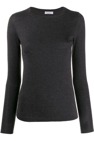 Brunello Cucinelli Sweatshirt med rund hals