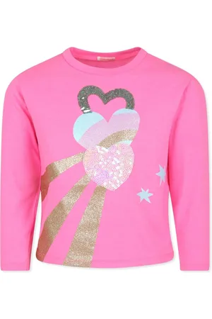 Billieblush T-shirt med paillet-udsmykning
