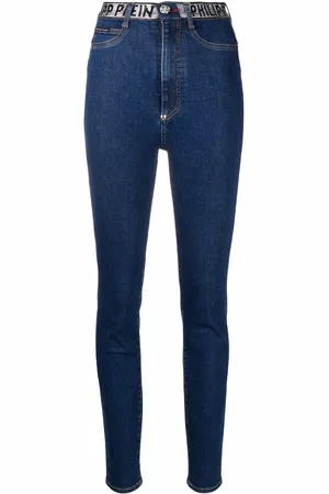 Philipp Plein Skinny-jeans med logoudsmykning