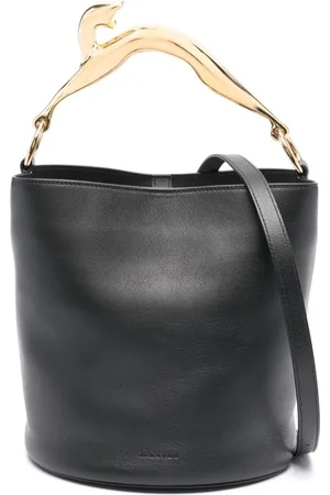 Lanvin Pencil buckettaske i læder