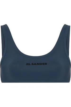 Jil Sander Bikinitop med logotryk