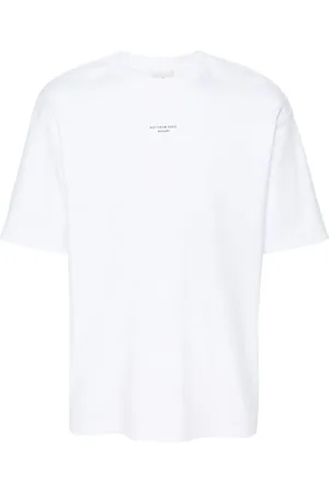 Drôle de Monsieur T-shirt med slogantryk