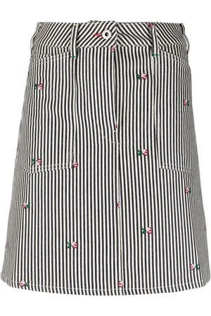 Kenzo Nederdel med blomster-broderi