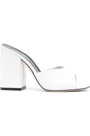 PARIS TEXAS Anja 105mm mules i læder