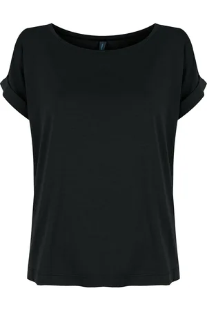 Lygia & Nanny T-shirt med oprullede ærmer