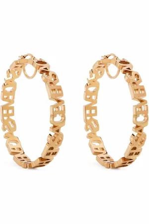 VERSACE Hoop-ørering med logo-bogstaver