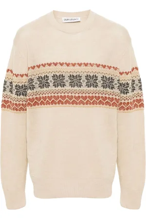 OUR LEGACY Trøje med Snow Fairisle-motiv