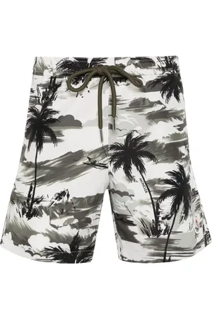Moncler Badeshorts med logomærke
