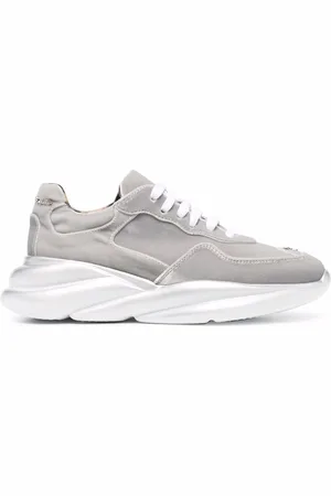 Philipp Plein Løbesneakers i velour med metallisk effekt