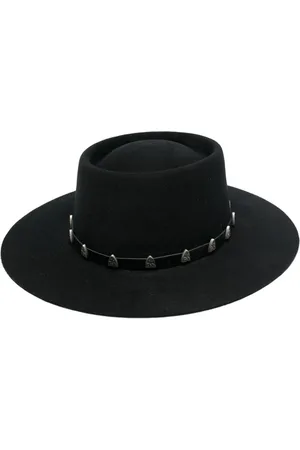 Philipp Plein Hat med nitteudsmykning