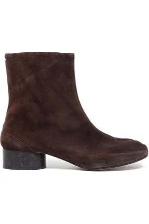 Maison Margiela Tabi 30mm ankelstøvler i ruskind