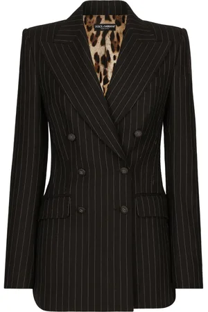 Dolce & Gabbana Dobbeltradet blazer med striber