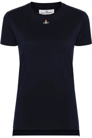 Vivienne Westwood T-shirt med orb-broderi