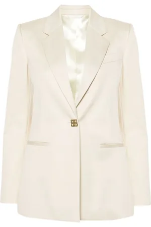 Givenchy Enkeltradet blazer med hakrevers