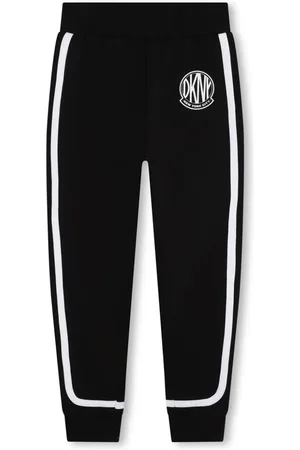 DKNY Milano joggingbukser med stribedetalje og logotryk