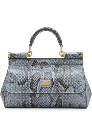 Dolce & Gabbana Lille Sicily tote i læder