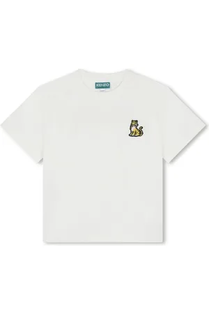 Kenzo T-shirt med tiger-applikation