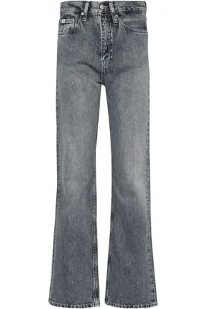 Calvin Klein Højtaljede jeans med lige ben