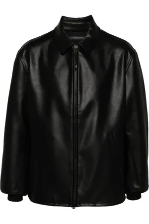 Y-3 Pleather jakke i imiteret læder