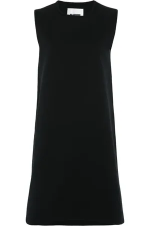 Jil Sander ærmeløs shift-kjole