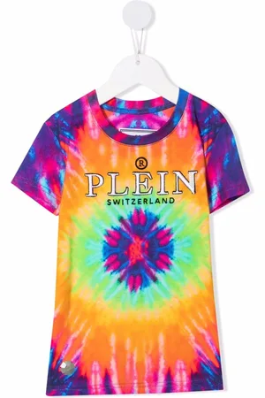 Philipp Plein T-shirt med batiktryk